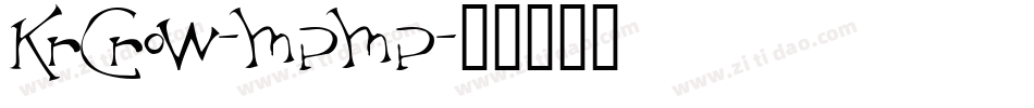 KrCrow-MpMp字体转换