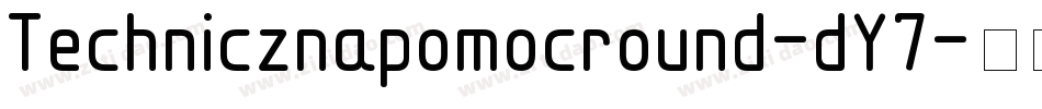 Technicznapomocround-dY7字体转换