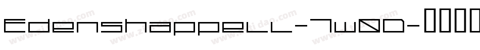 Edenshappell-7w0D字体转换