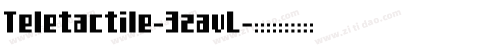 Teletactile-3zavL字体转换