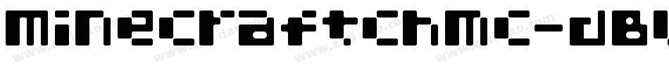 Minecraftchmc-dBlX字体转换