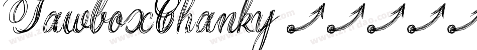 JawboxChanky字体转换