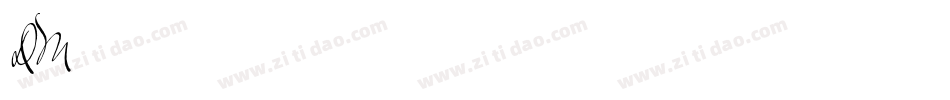 DM单字体字体转换