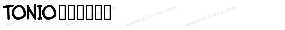 Tonio字体转换