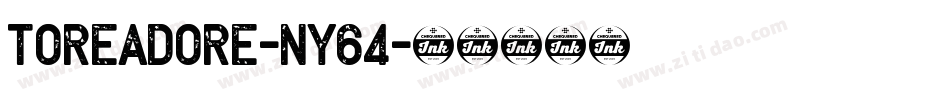 Toreadore-ny64字体转换