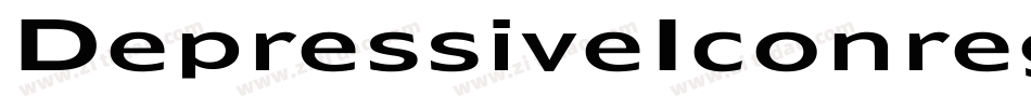 DepressiveIconregular-qxEx字体转换