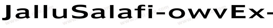 JalluSalafi-owvEx字体转换