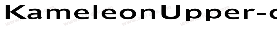KameleonUpper-oEx字体转换