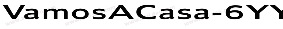 VamosACasa-6YYEx字体转换