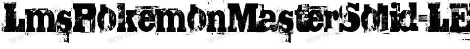 LmsPokemonMasterSolid-LEjG字体转换