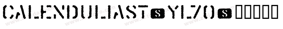 CalenduliaSt-YL7o字体转换