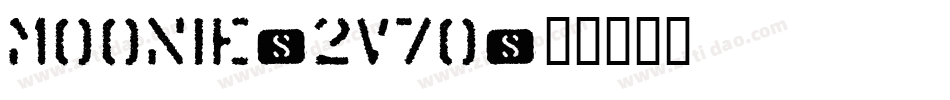 Moonie-2v7o字体转换