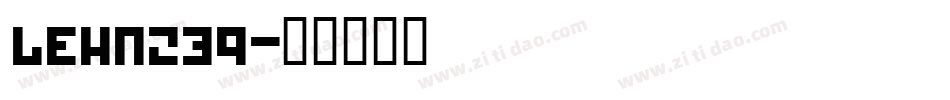 LEHN239字体转换