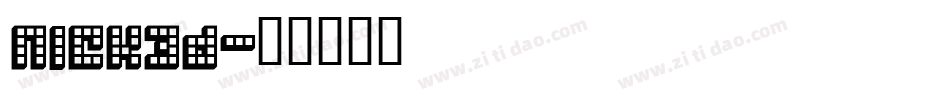 nick3d字体转换