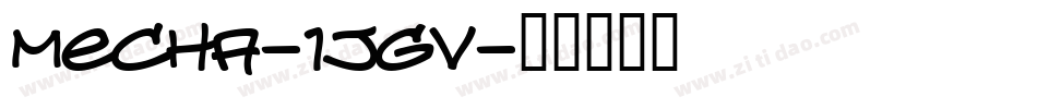 Mecha-1jGv字体转换