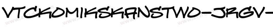 VtcKomikskansTwo-jRGv字体转换