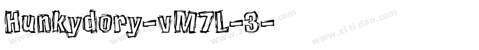 Hunkydory-vM7L-3字体转换