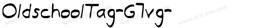 OldschoolTag-G7vg字体转换