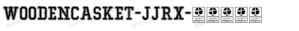 Woodencasket-JJRx字体转换