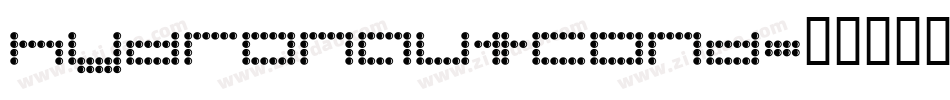 hydronautcond字体转换