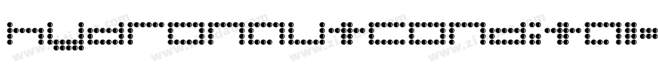 hydronautcondital字体转换