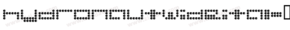 hydronautwideital字体转换
