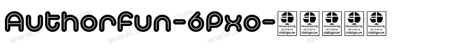 Authorfun-6Pxo字体转换