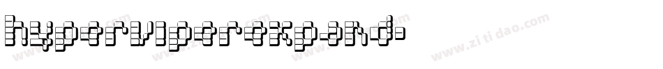 hyperviperexpand字体转换