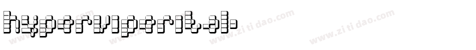 hyperviperital字体转换
