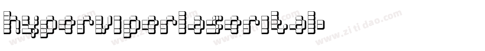 hyperviperlaserital字体转换