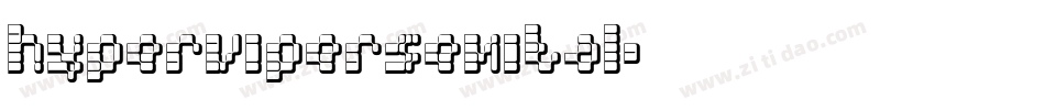 hypervipersemital字体转换