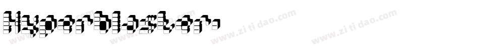 Hyperblaster字体转换