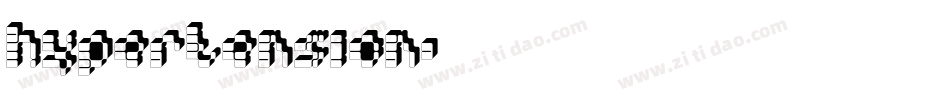 hypertension字体转换