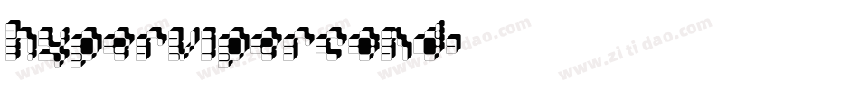 hypervipercond字体转换