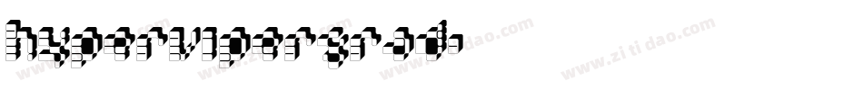 hypervipergrad字体转换