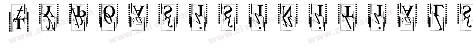 Typoasisinitials-6jzq字体转换