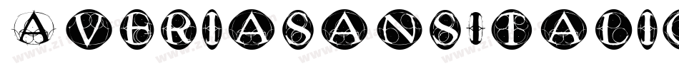AveriasansItalic-mVVj字体转换