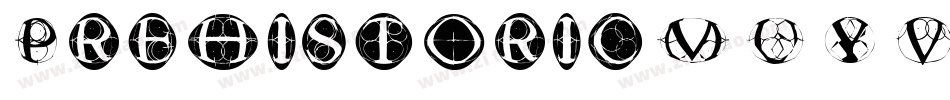 Prehistoric-59Vj字体转换