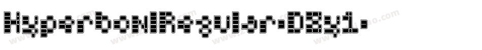 HyperbowlRegular-DZy1字体转换