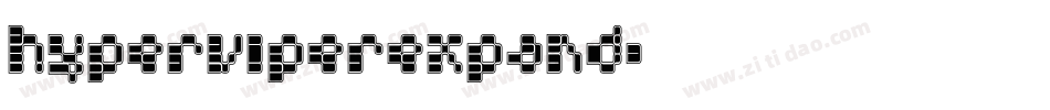 hyperviperexpand字体转换