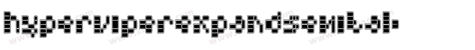 hyperviperexpandsemital字体转换