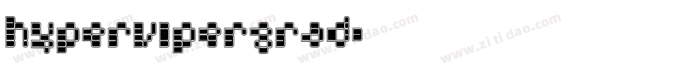 hypervipergrad字体转换