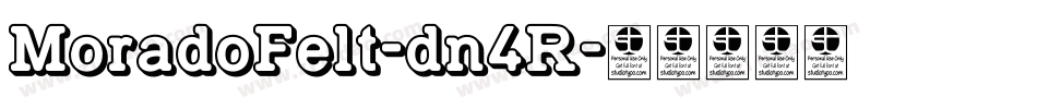MoradoFelt-dn4R字体转换
