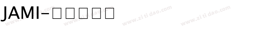 JAMI字体转换