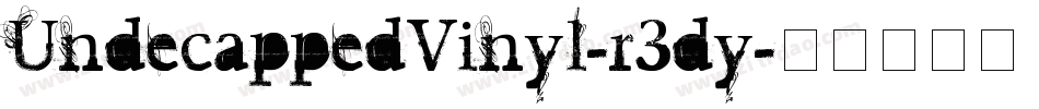 UndecappedVinyl-r3dy字体转换