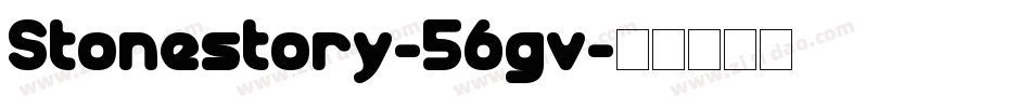 Stonestory-56gv字体转换