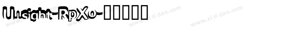 Unsight-RpXo字体转换