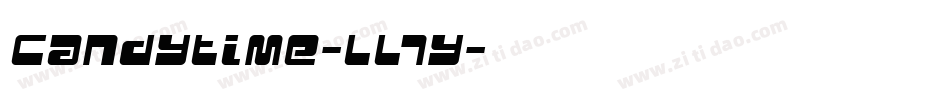 Candytime-lL7y字体转换