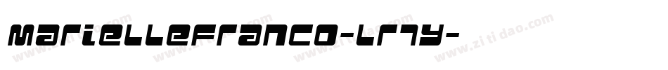 MarielleFranco-lr7y字体转换