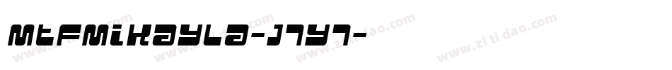 MtfMikayla-j7y7字体转换